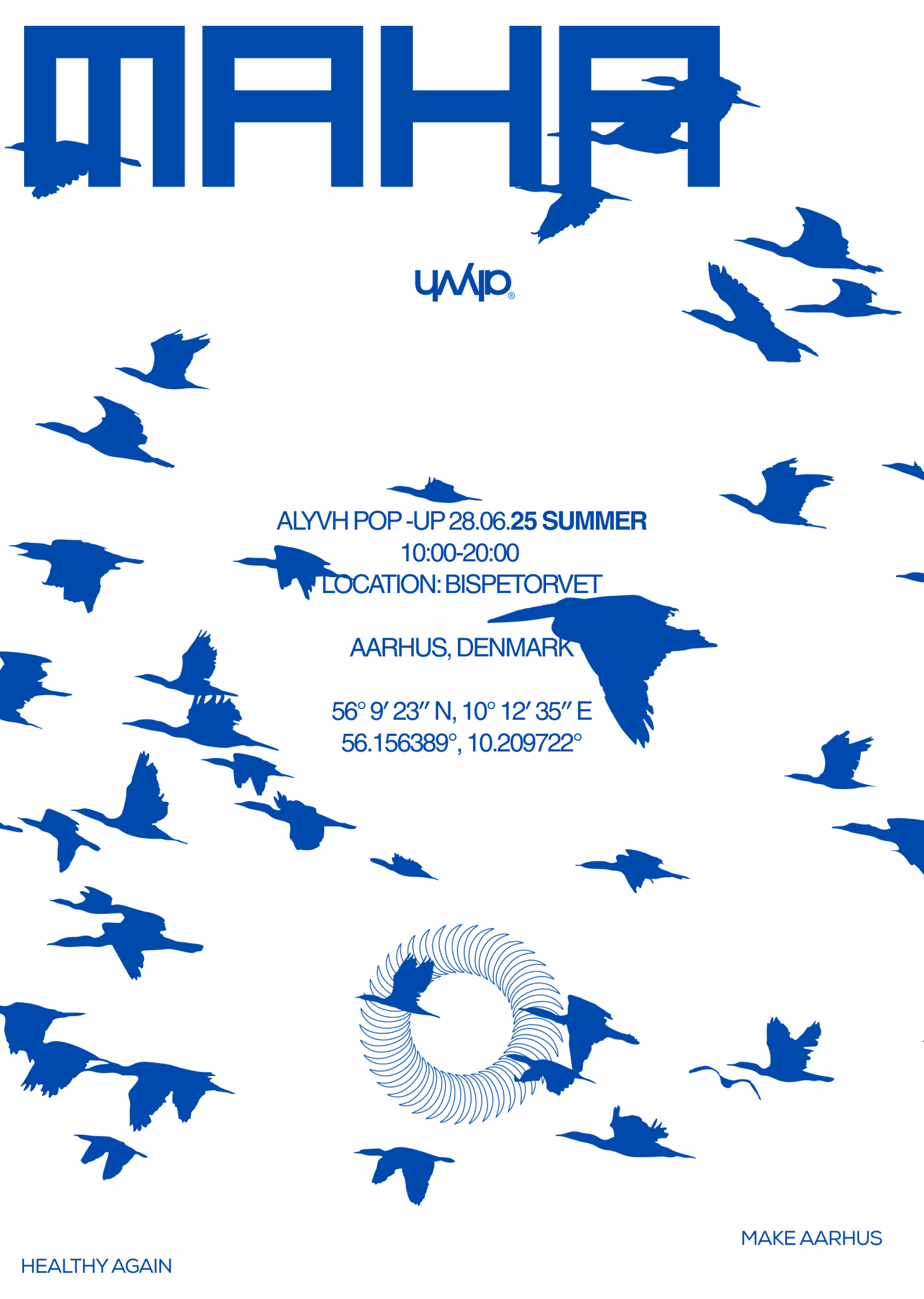 Aarhus pop - up / Social run - 28th june. - Alyvh