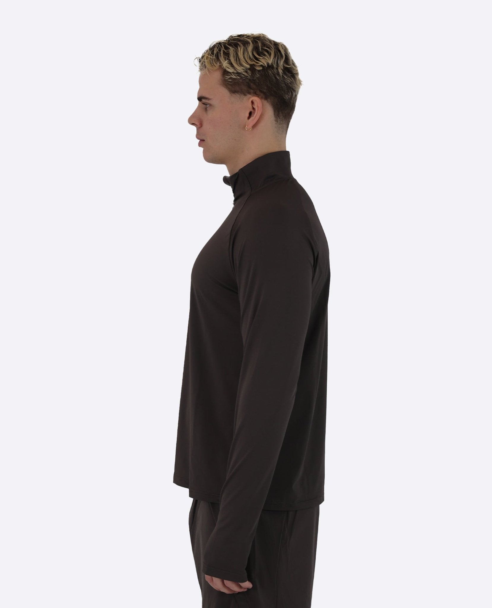 Sports Half - zip - Charcoal Grey - Alyvh