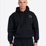 Everyday Hoodie - Sort (Hvidt logo)