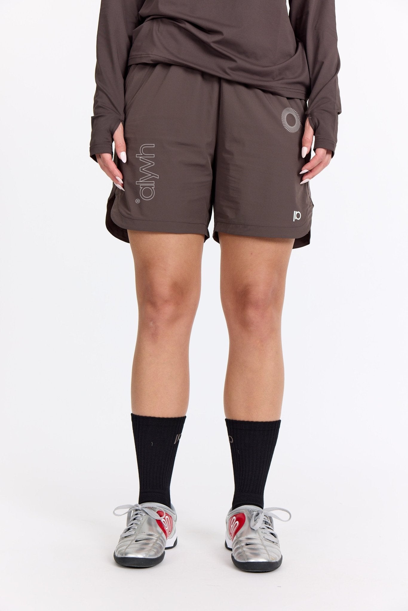 6" Identity Shorts - Charcoal Grey (Hvidt logo) - Alyvh