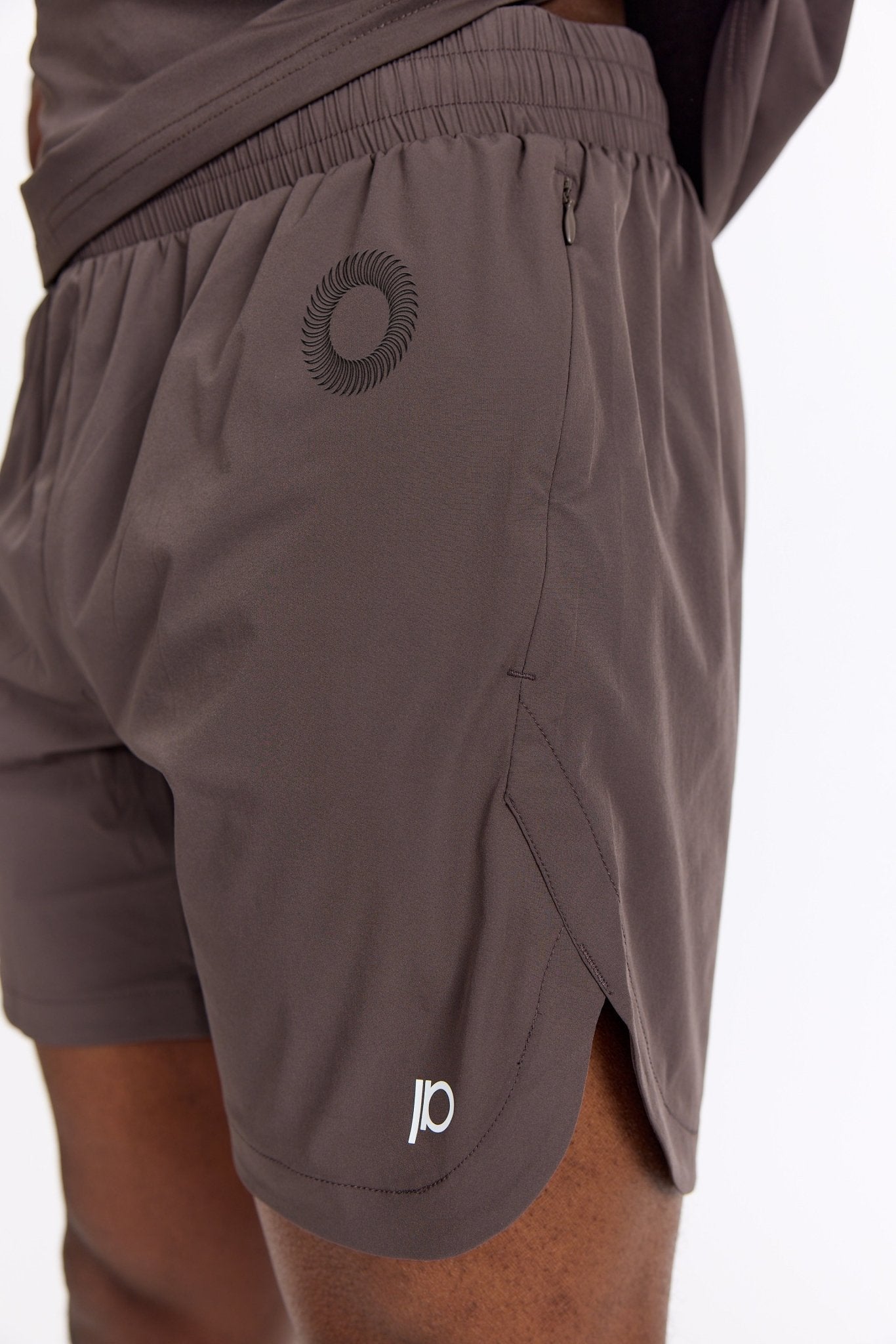 6" Identity Shorts - Charcoal Grey (Sort logo) - Alyvh