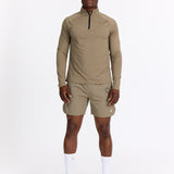 6" Identity Shorts - Sand (Hvidt logo) (Copy) - Alyvh