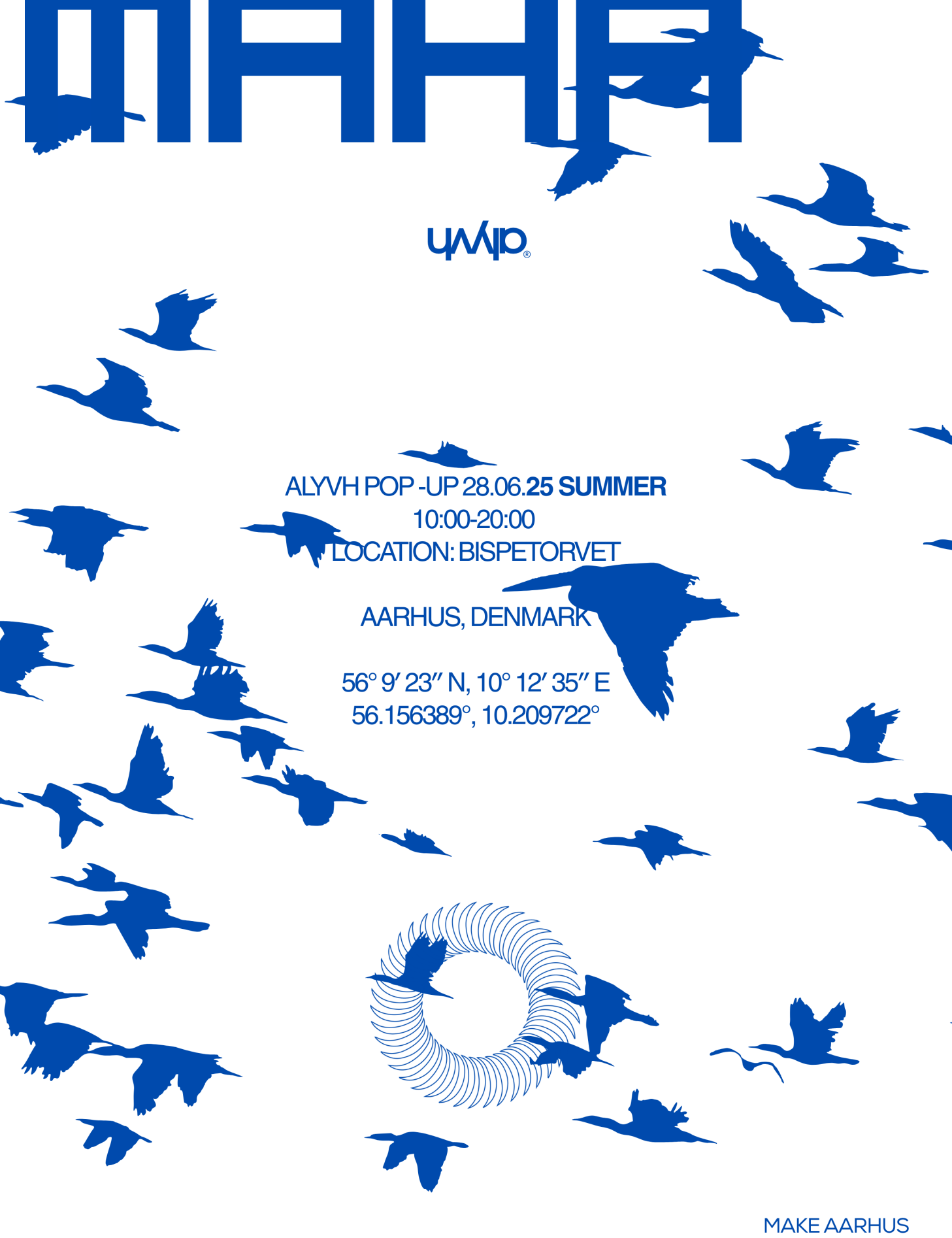 Aarhus pop - up / Social run - 28th june. - Alyvh