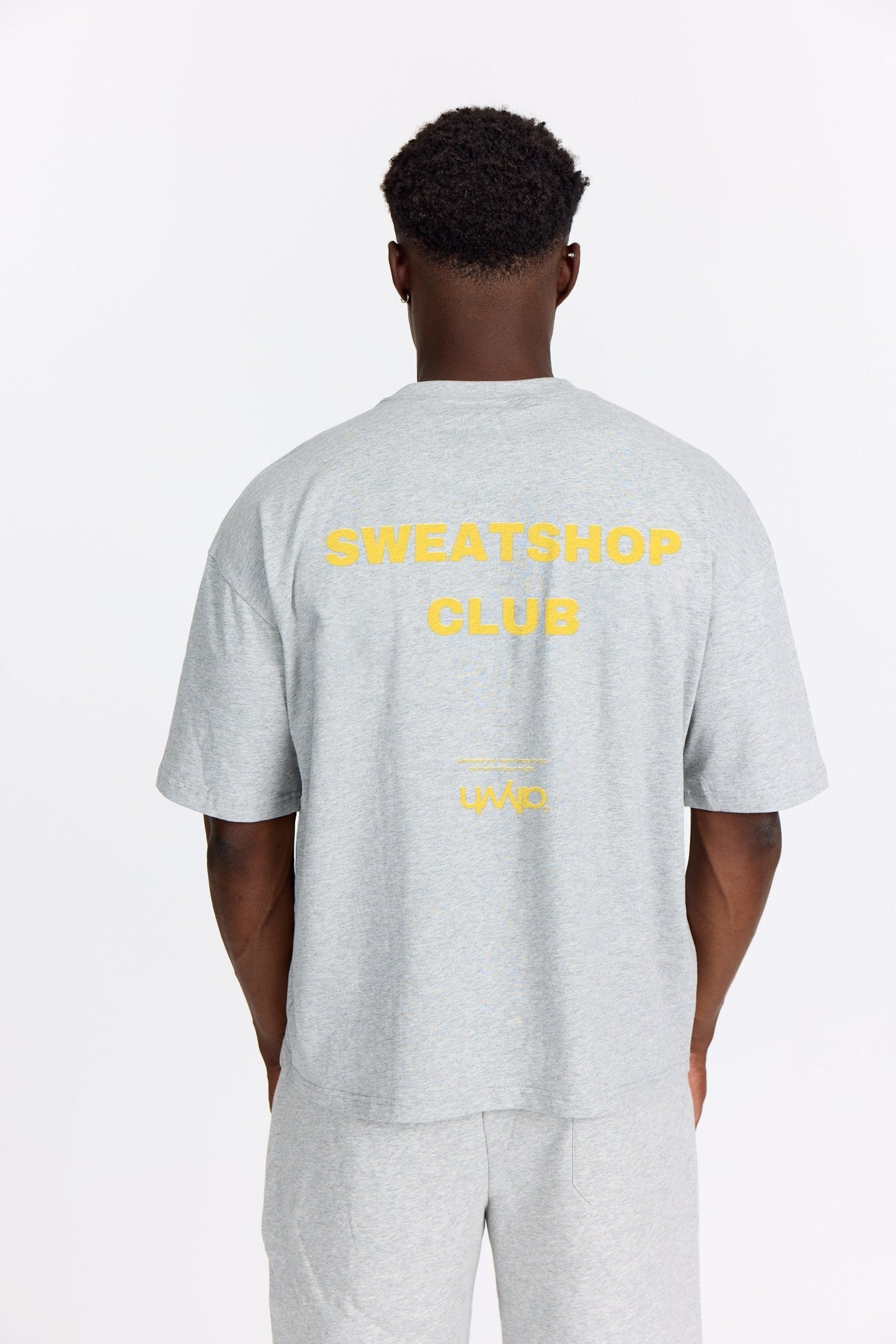 Grå Oversized Tee - Sweatshop - Gul - Alyvh