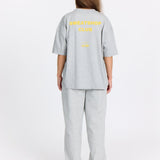 Grå Oversized Tee - Sweatshop - Gul - Alyvh