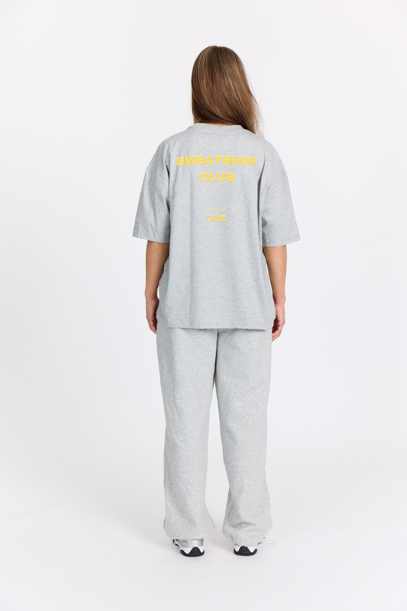 Grå Oversized Tee - Sweatshop - Gul - Alyvh