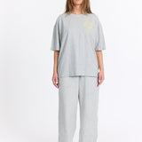 Grå Oversized Tee - Sweatshop - Gul - Alyvh