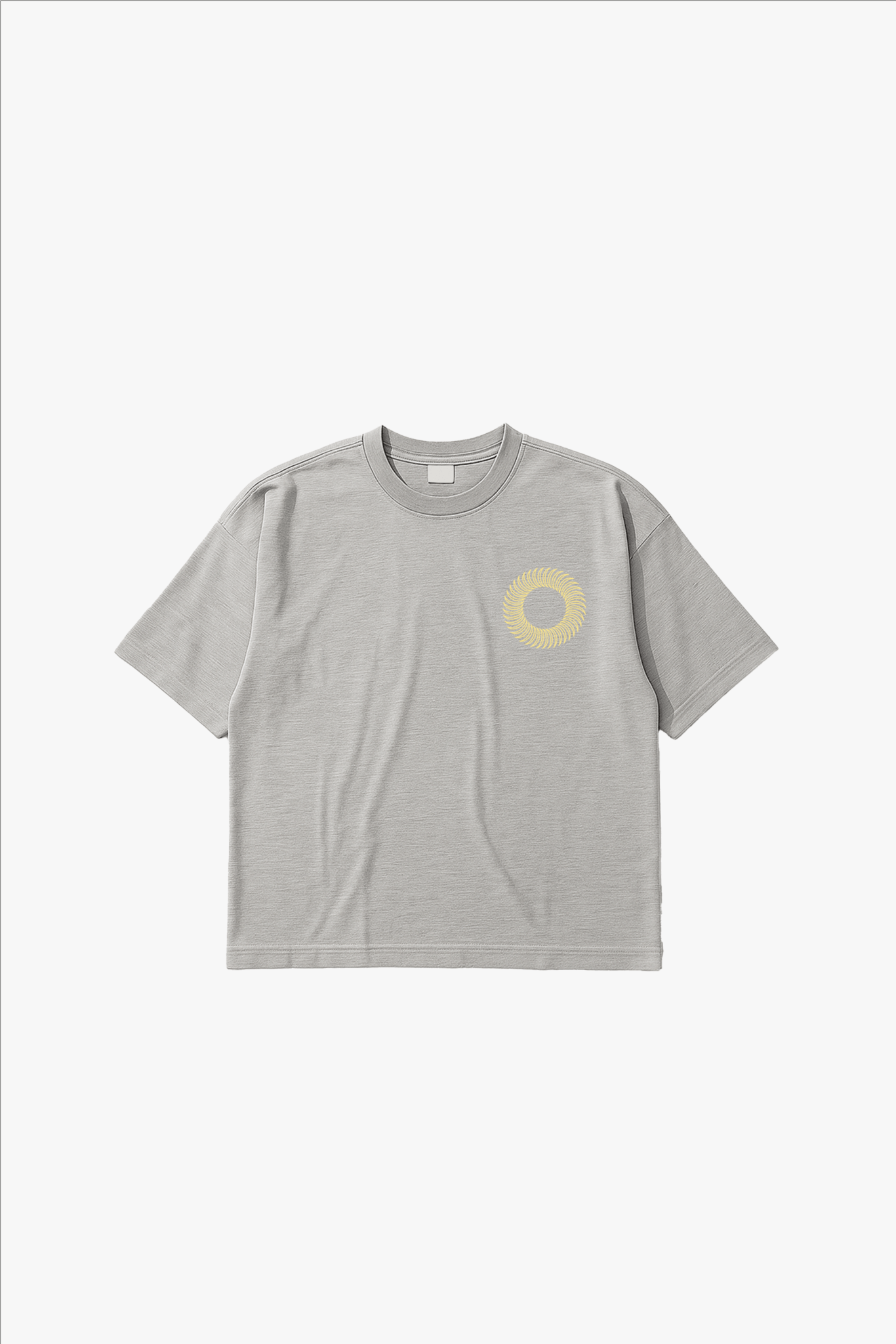 Grå Oversized Tee - Sweatshop - Gul - Alyvh
