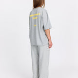 Grå Oversized Tee - Sweatshop - Gul - Alyvh