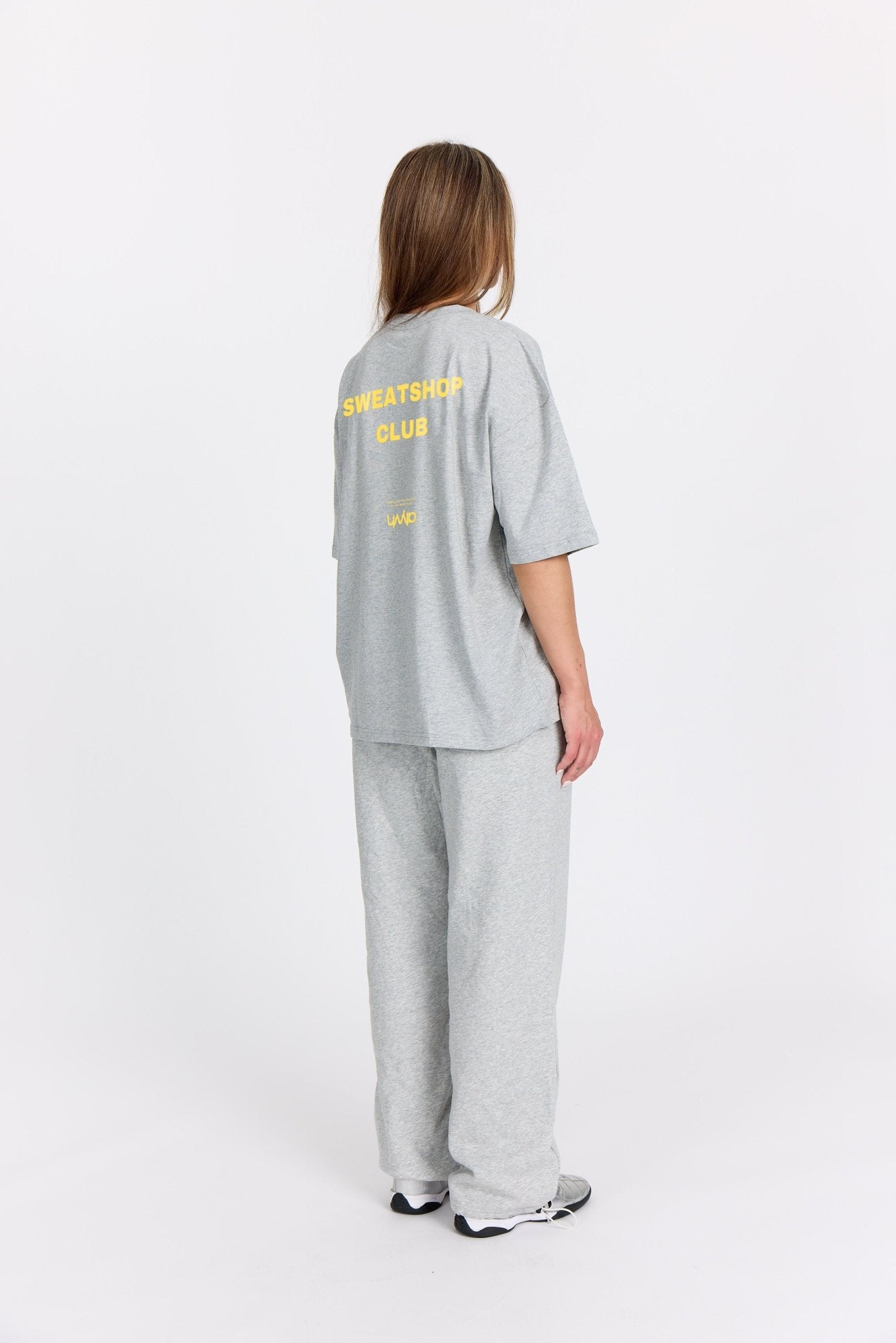Grå Oversized Tee - Sweatshop - Gul - Alyvh