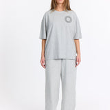 Grå Oversized Tee - Sweatshop - Mørkegrå - Alyvh