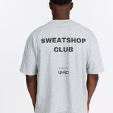 Grå Oversized Tee - Sweatshop - Mørkegrå - Alyvh