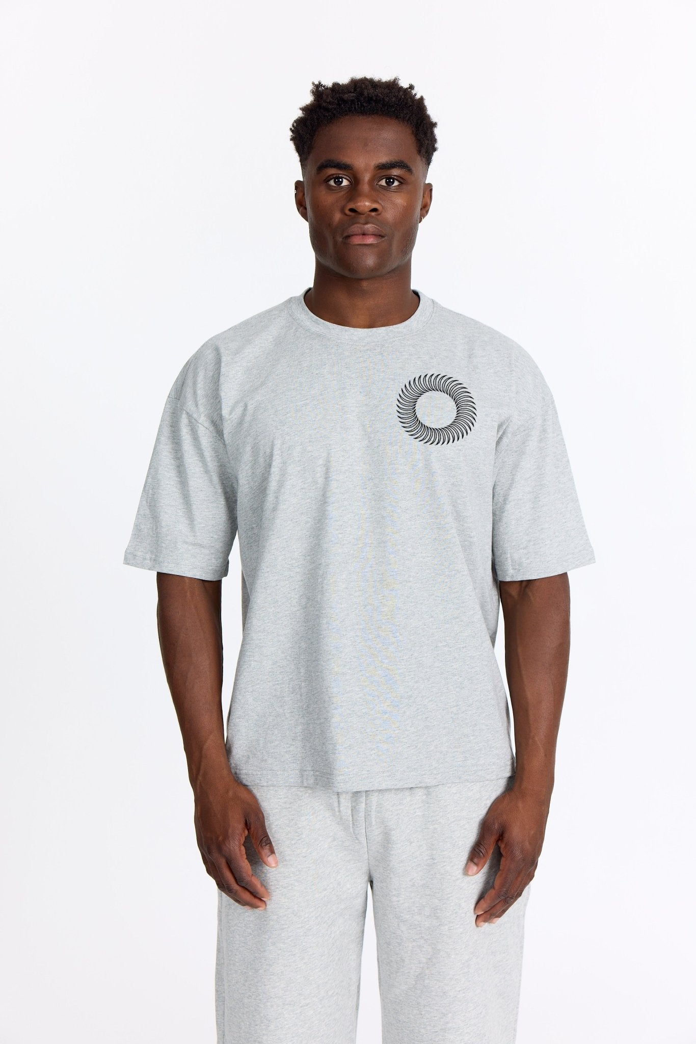 Grå Oversized Tee - Sweatshop - Mørkegrå - Alyvh