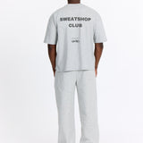 Grå Oversized Tee - Sweatshop - Mørkegrå - Alyvh