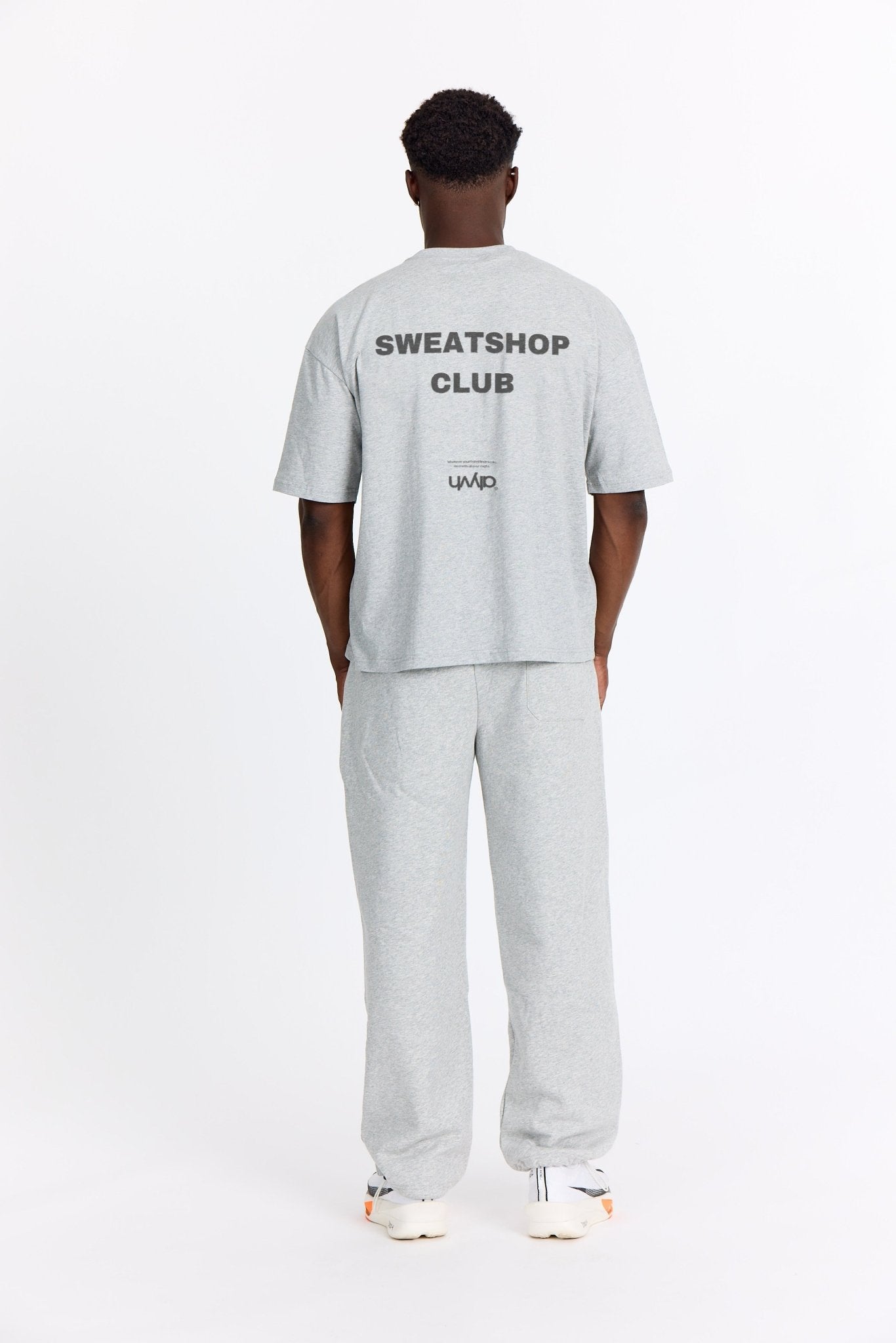 Grå Oversized Tee - Sweatshop - Mørkegrå - Alyvh