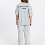 Grå Oversized Tee - Sweatshop - Mørkegrå - Alyvh