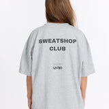 Grå Oversized Tee - Sweatshop - Mørkegrå - Alyvh