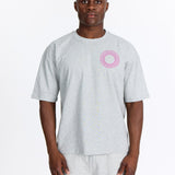 Grå Oversized Tee - Sweatshop - Pink - Alyvh