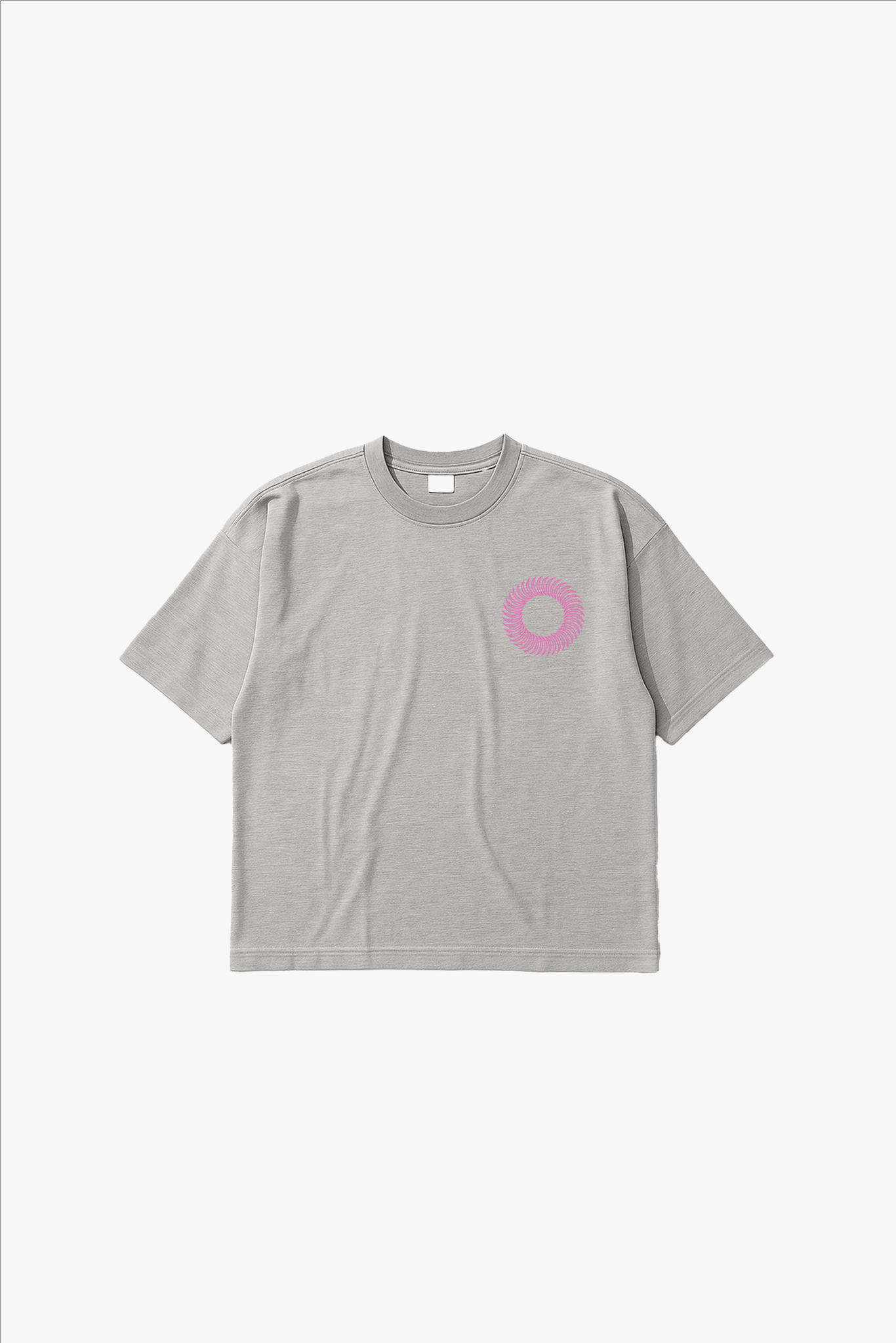 Grå Oversized Tee - Sweatshop - Pink - Alyvh