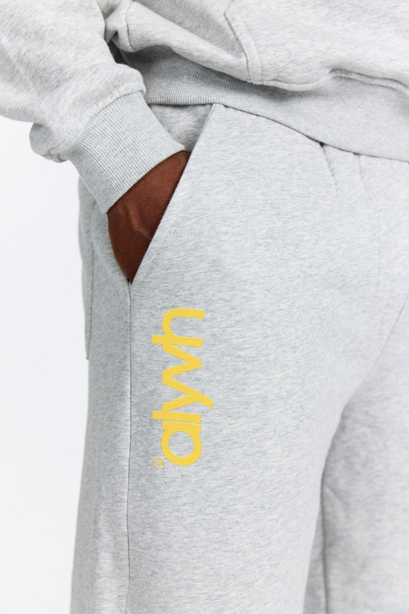 Grå Sweatpants - Gul - Alyvh
