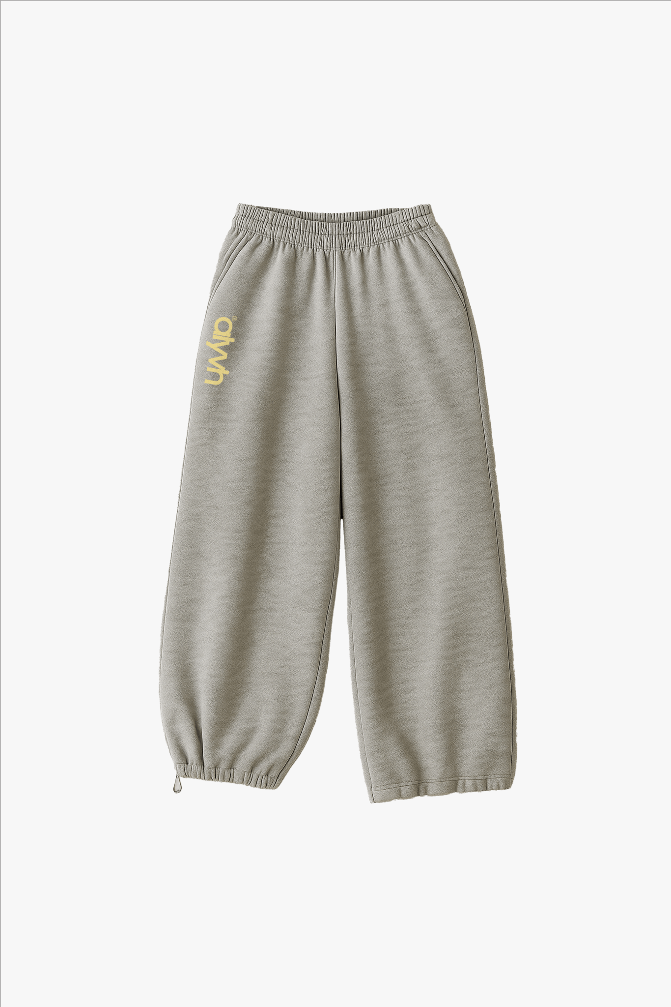 Grå Sweatpants - Gul - Alyvh