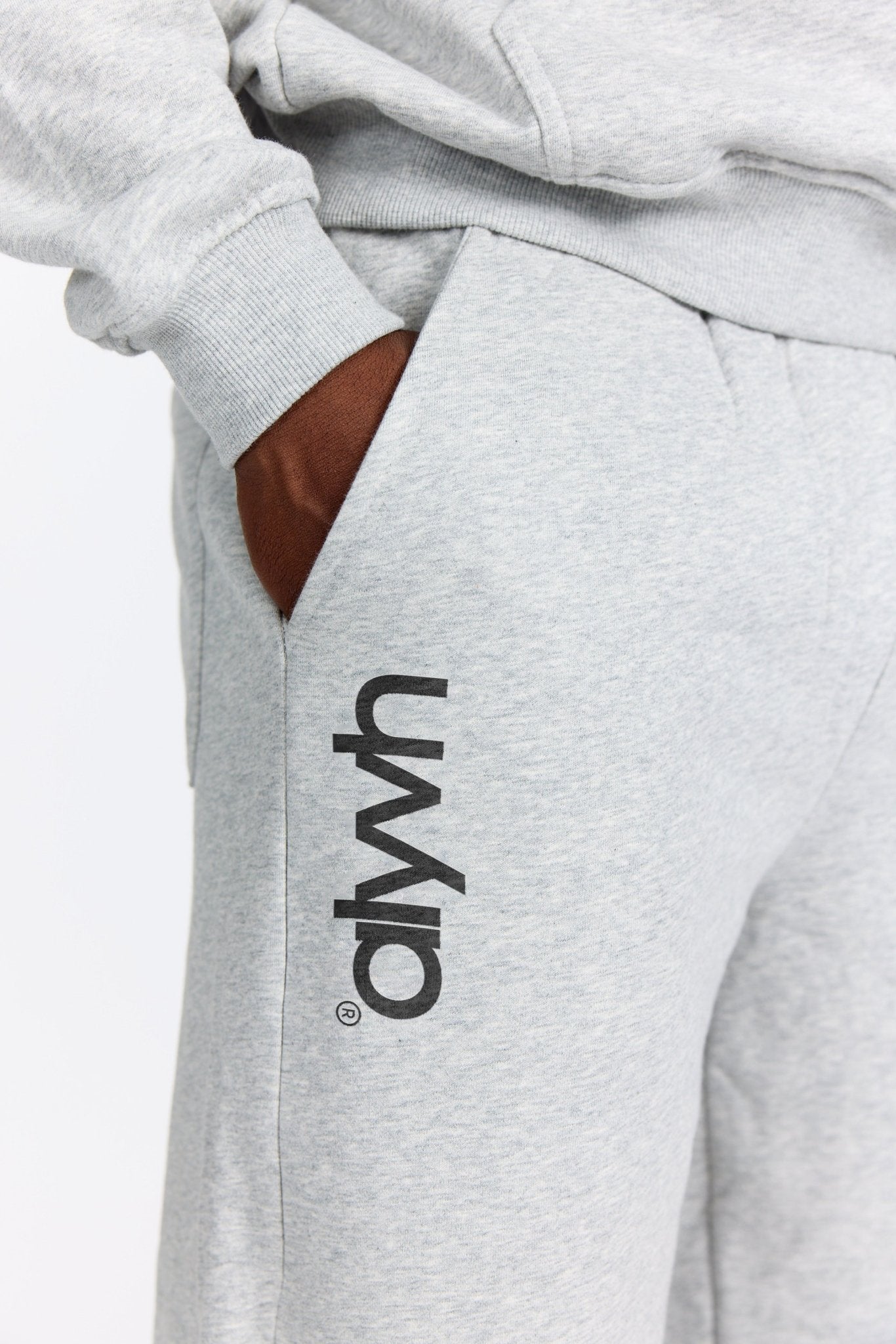 Grå Sweatpants - Mørke Grå - Alyvh