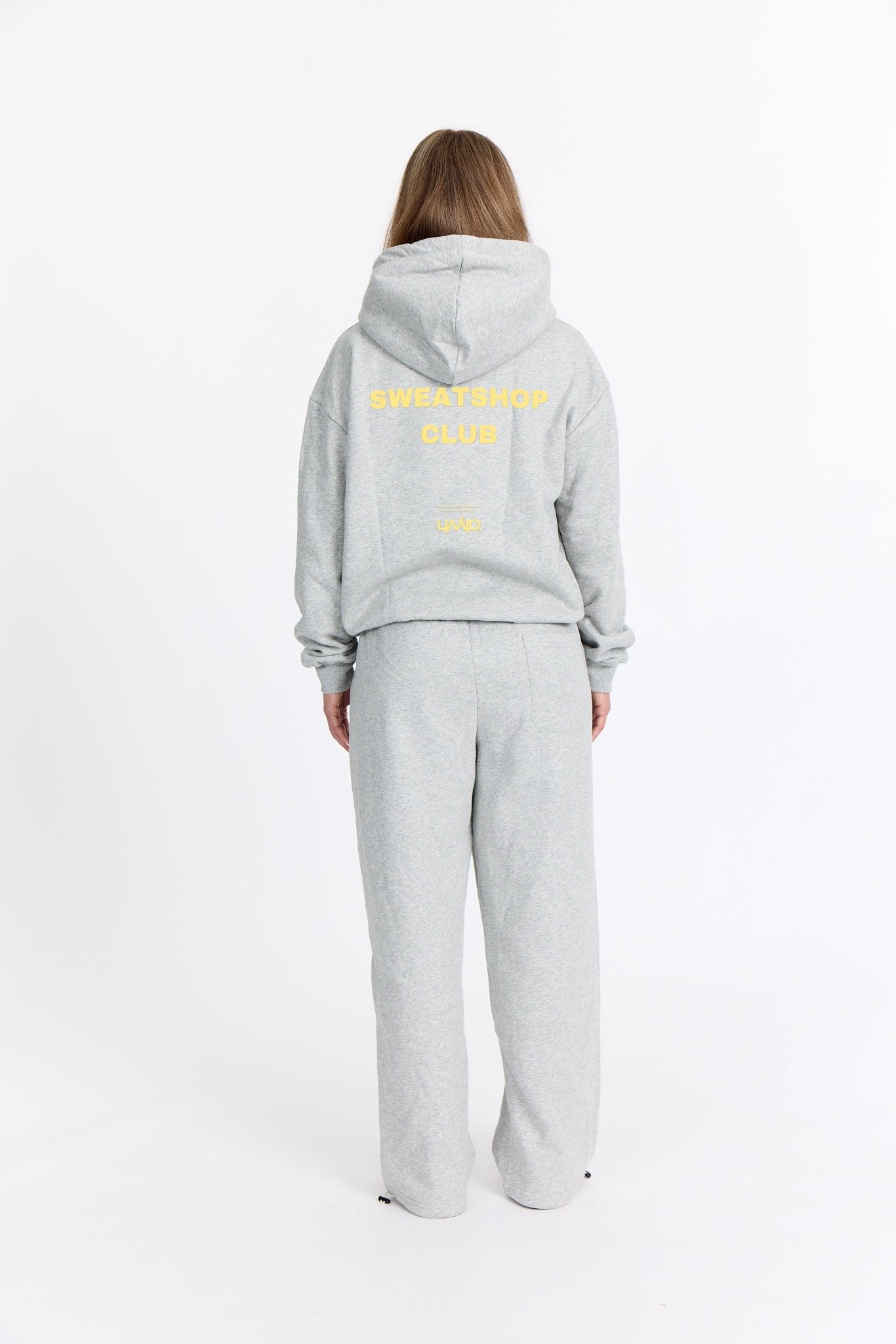 Grå Sweatshop Hoodie - Gul - Alyvh
