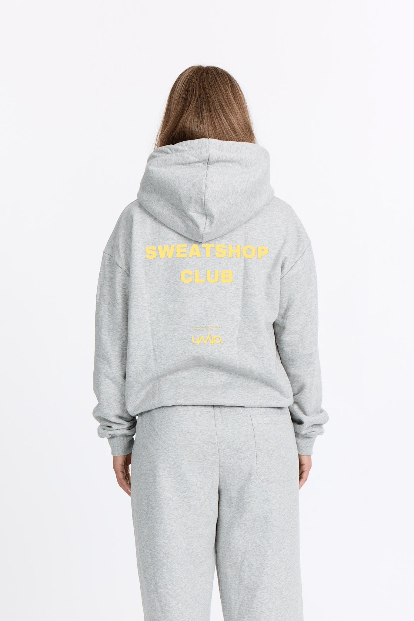 Grå Sweatshop Hoodie - Gul - Alyvh
