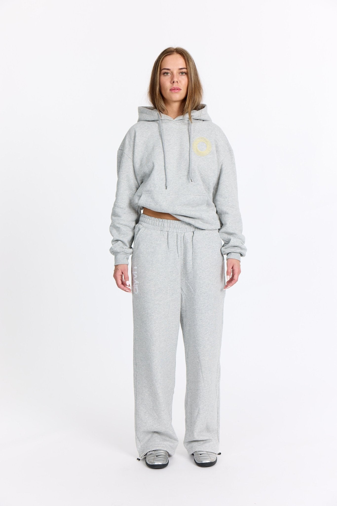 Grå Sweatshop Hoodie - Gul - Alyvh