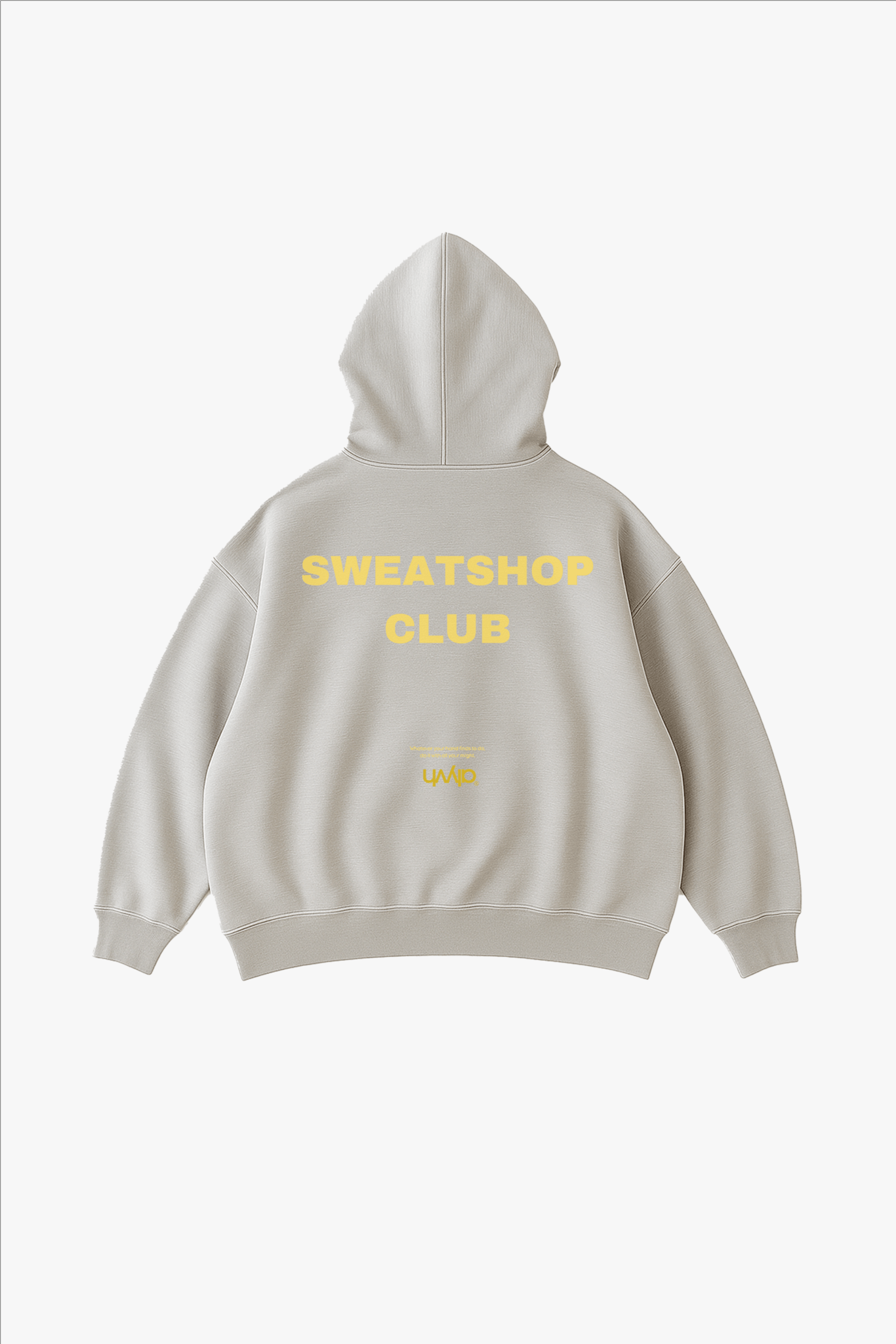 Grå Sweatshop Hoodie - Gul - Alyvh