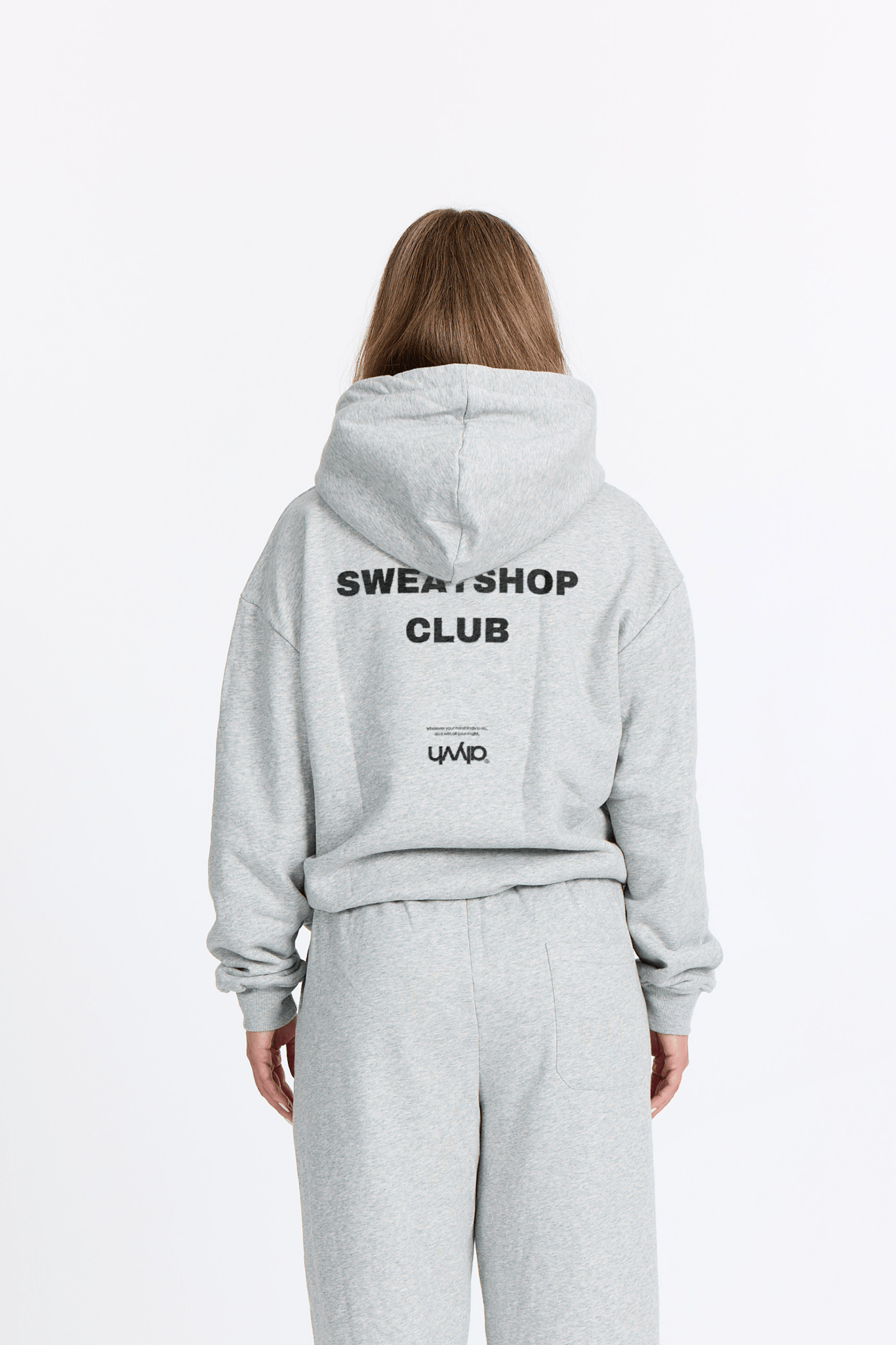 Grå Sweatshop Hoodie - Mørkegrå. - Alyvh