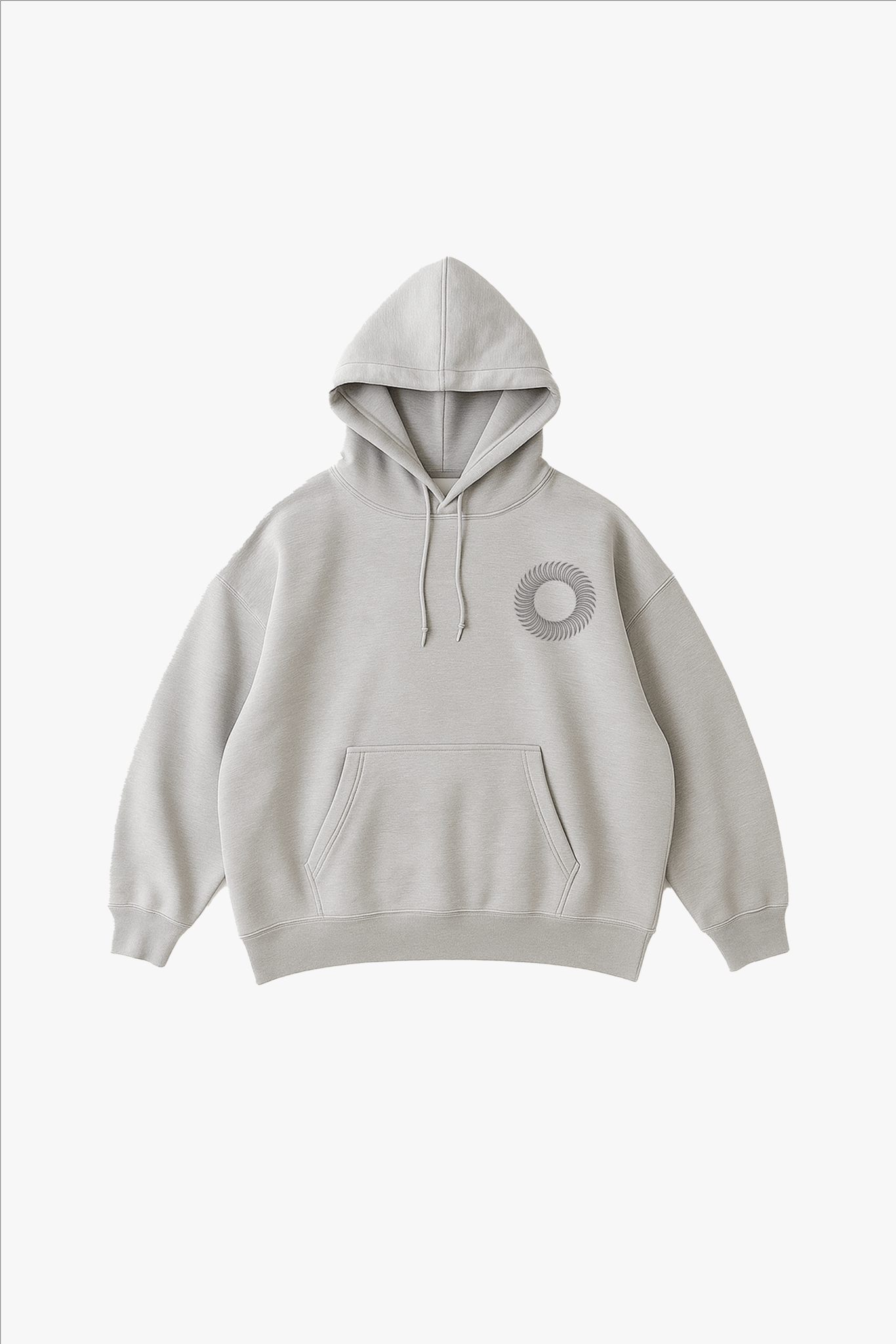 Grå Sweatshop Hoodie - Mørkegrå. - Alyvh