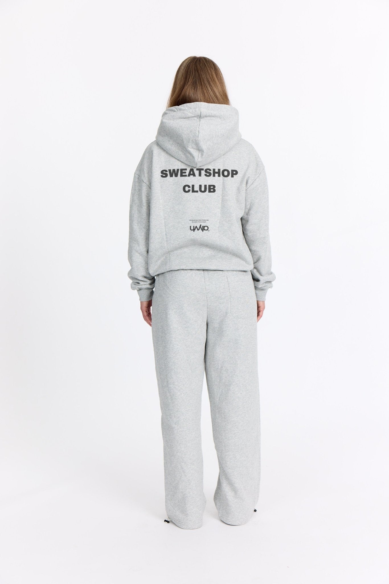 Grå Sweatshop Hoodie - Mørkegrå. - Alyvh