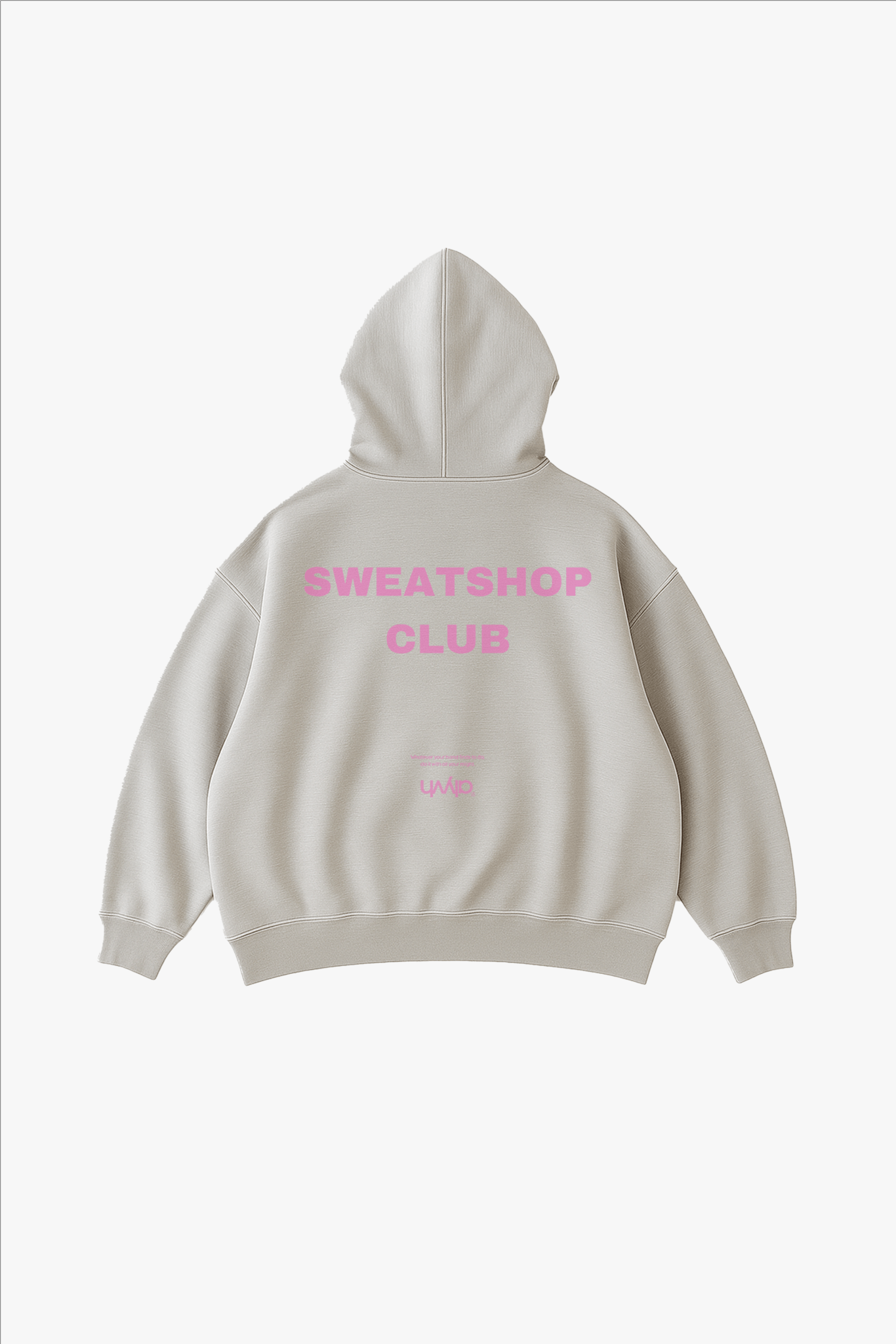 Grå Sweatshop Hoodie - Pink - Alyvh