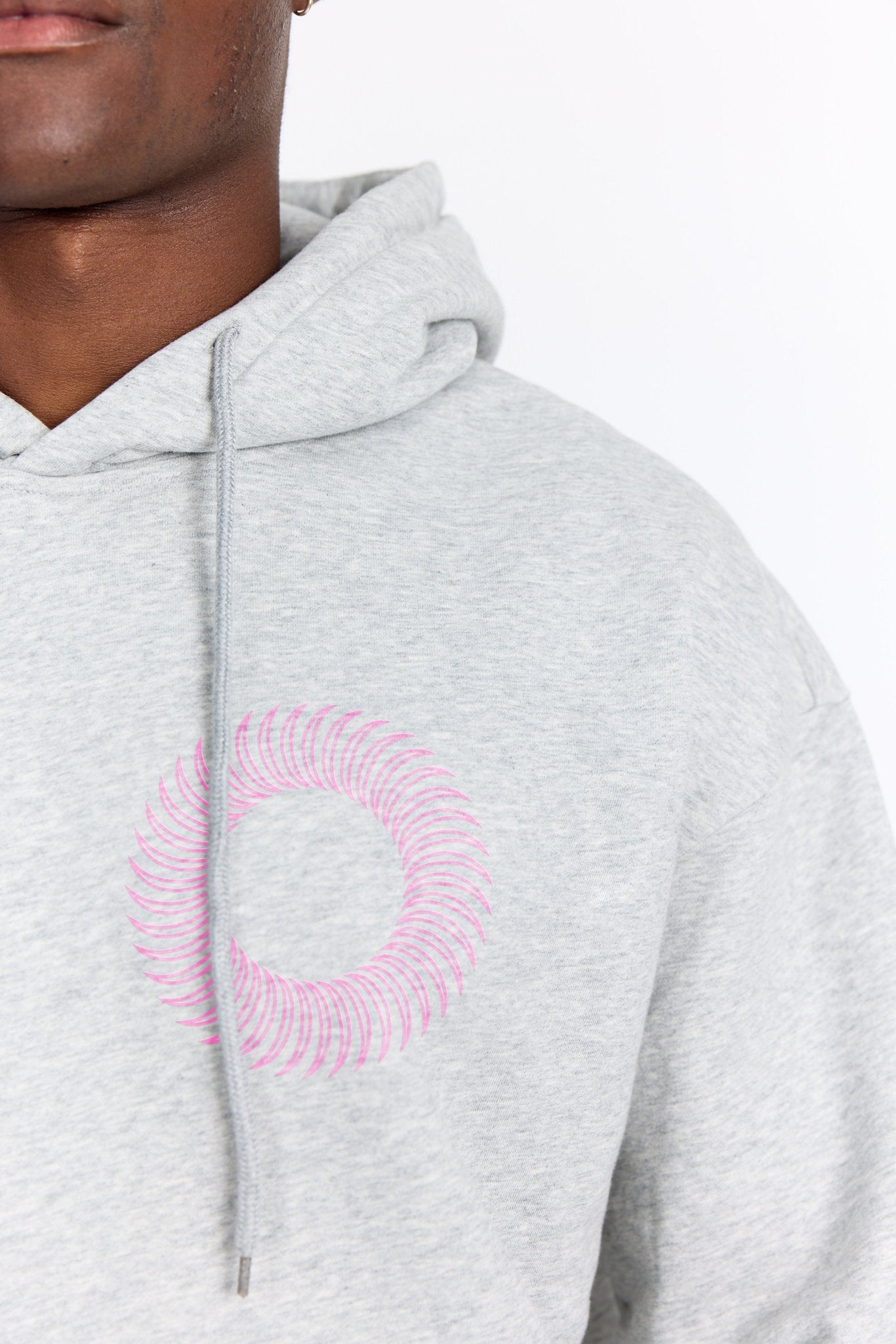 Grå Sweatshop Hoodie - Pink - Alyvh