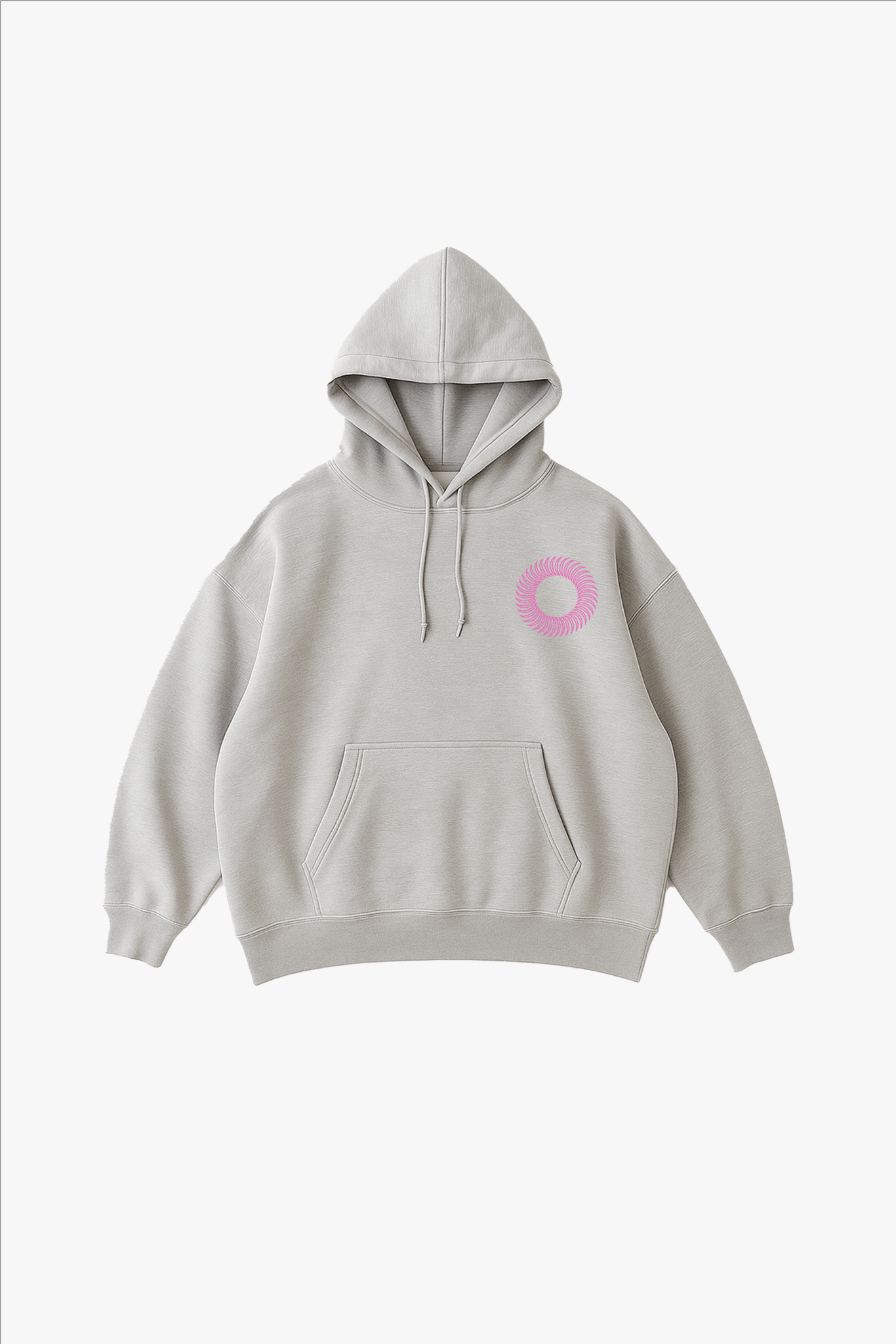 Grå Sweatshop Hoodie - Pink - Alyvh