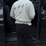 Hoodie - Grå - Daring the leap - Alyvh