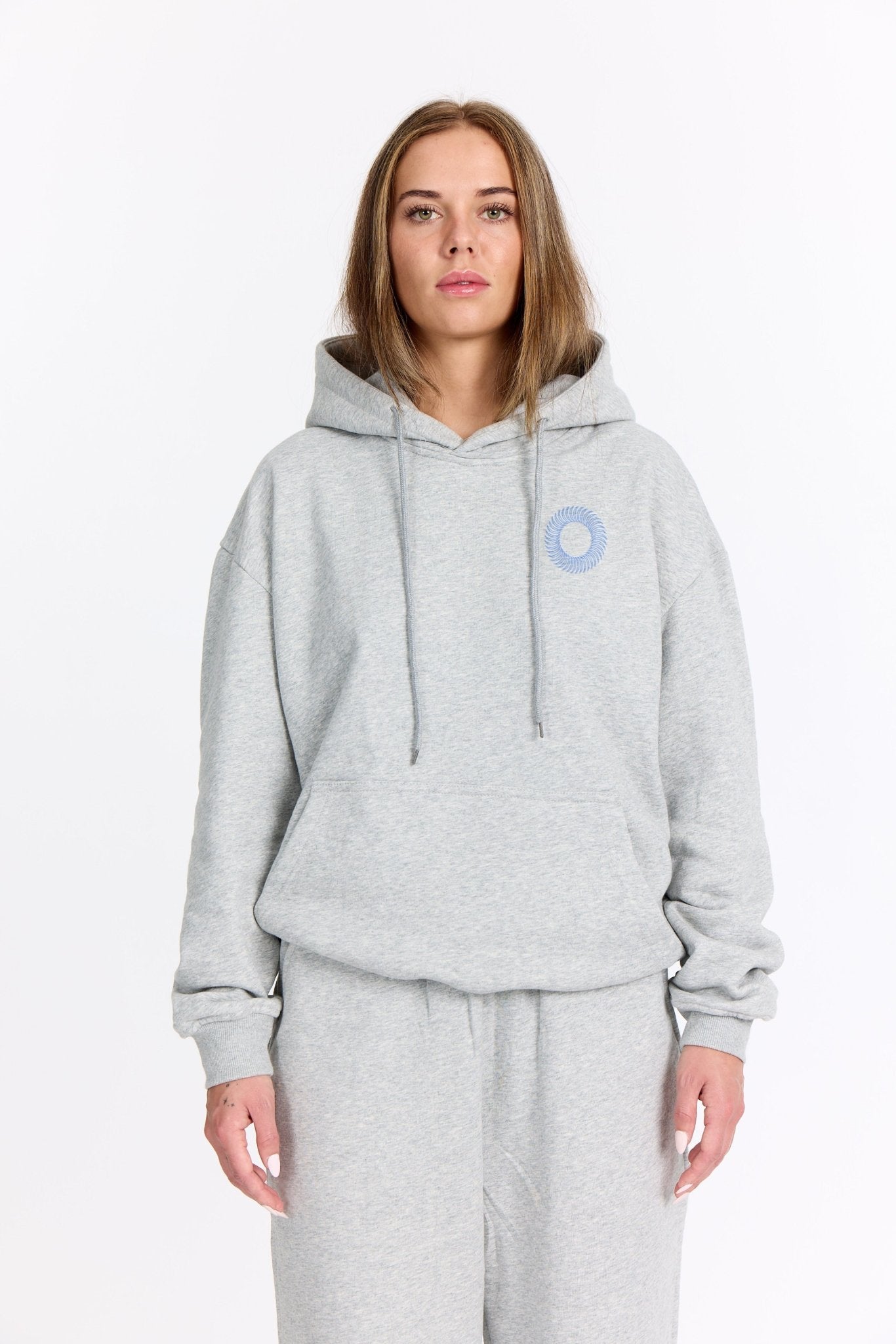 Hoodie - Grå - Daring the leap - Alyvh