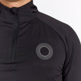 Identify Half - zip - Sort (Hvidt logo) - Alyvh