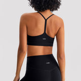 Lux Sculpt Sports Bra - Black - Alyvh