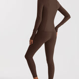 Sculpt Tights - Dirt Brown - Alyvh