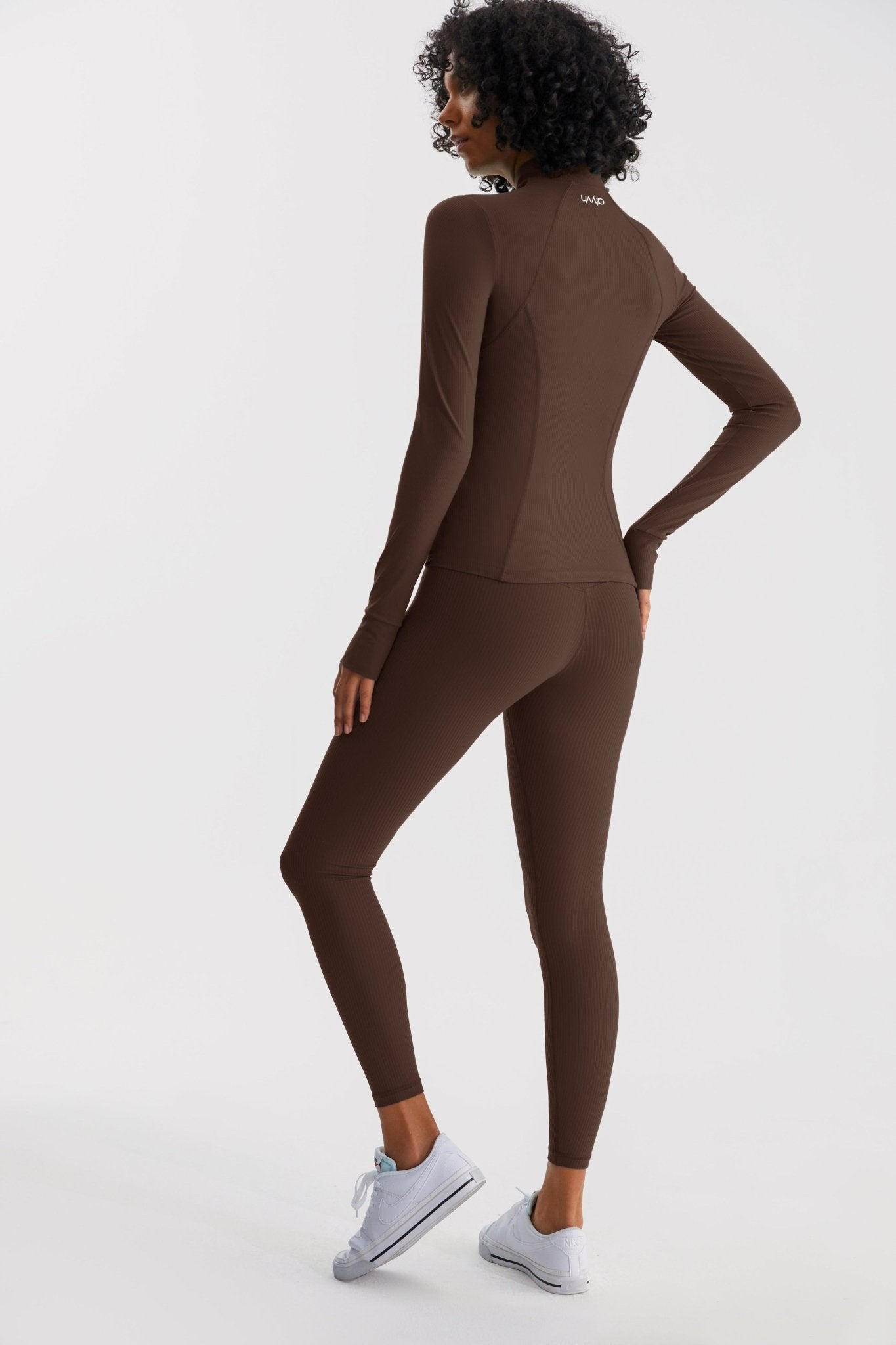 Sculpt Tights - Dirt Brown - Alyvh