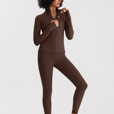 Sculpt Tights - Dirt Brown - Alyvh