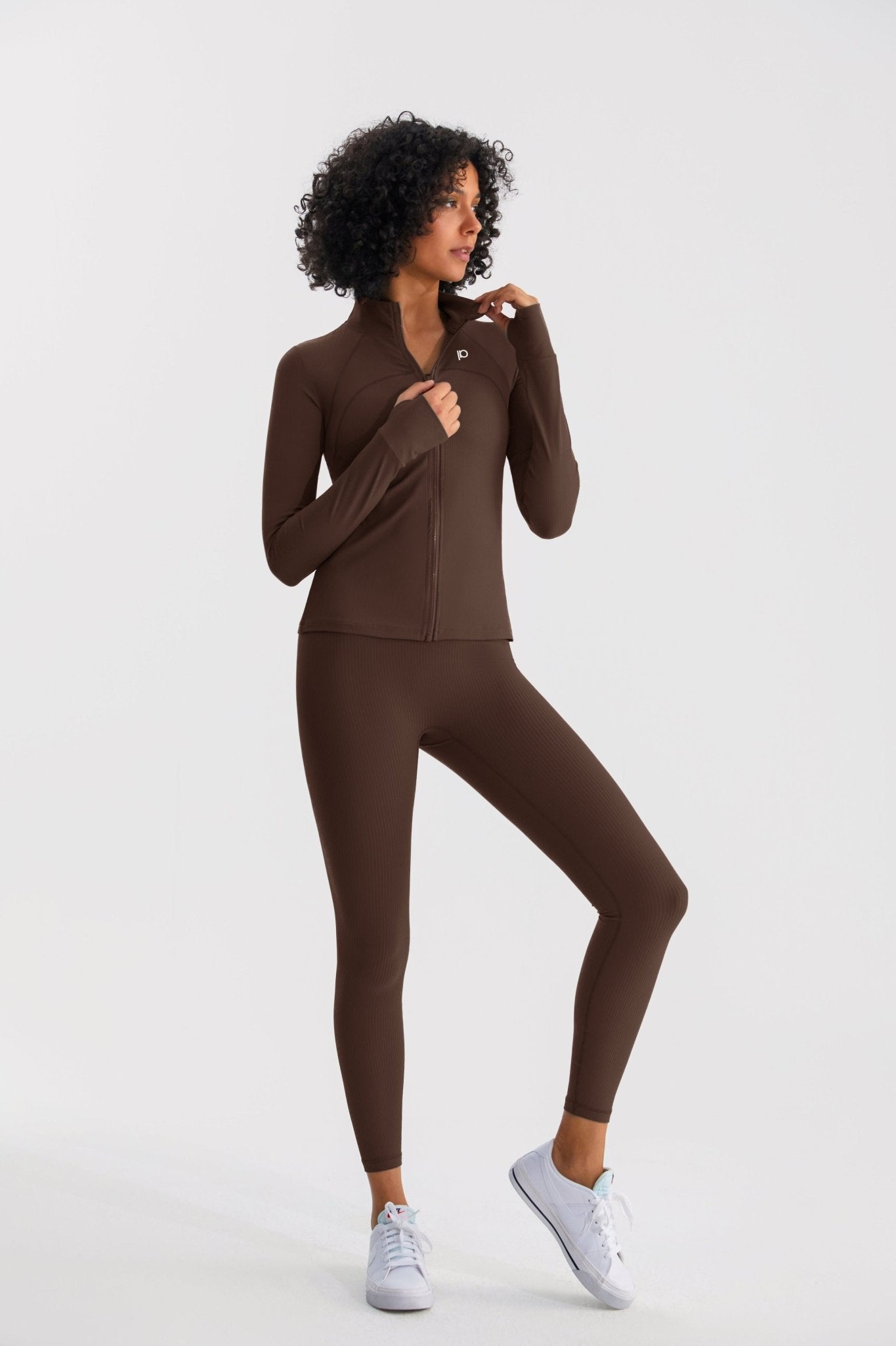 Sculpt Tights - Dirt Brown - Alyvh