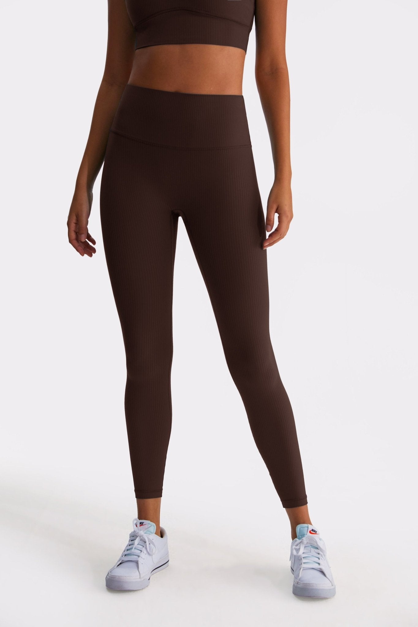 Sculpt Tights - Dirt Brown - Alyvh