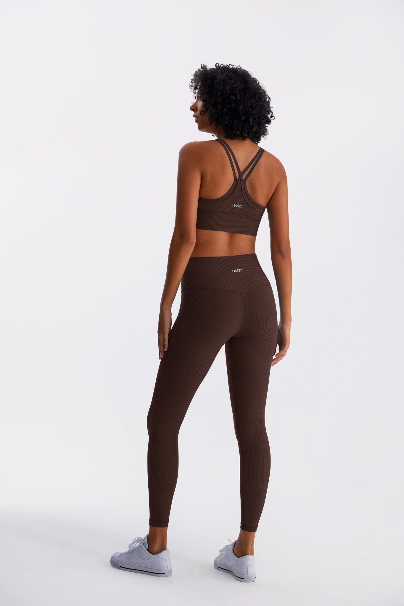 Sculpt Tights - Dirt Brown - Alyvh