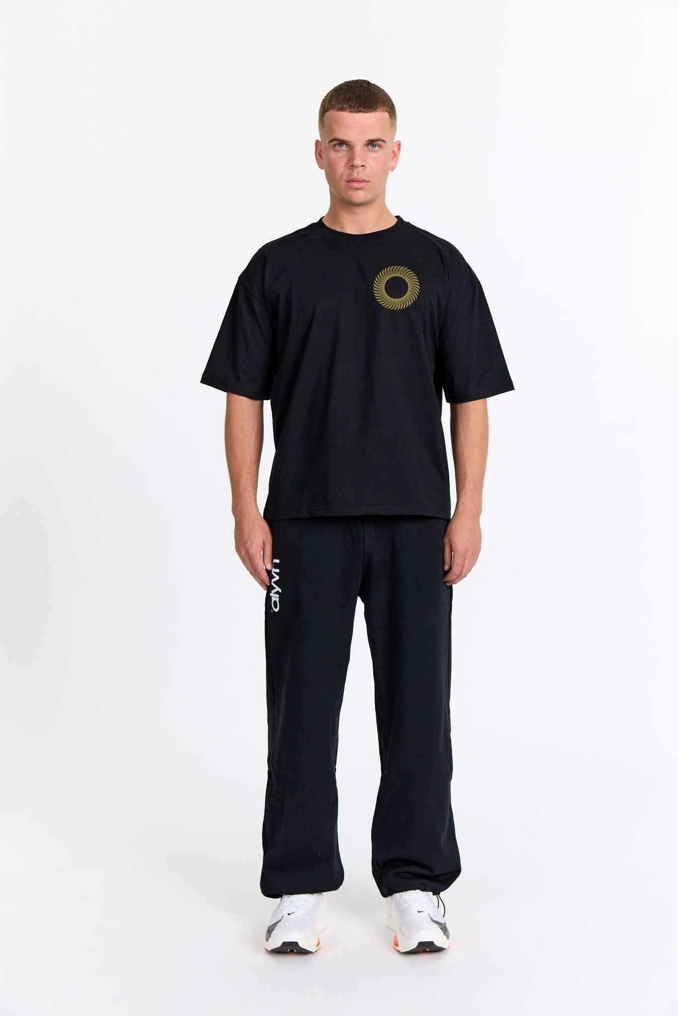 Sort Oversized Tee - Sweatshop - Gul - Alyvh