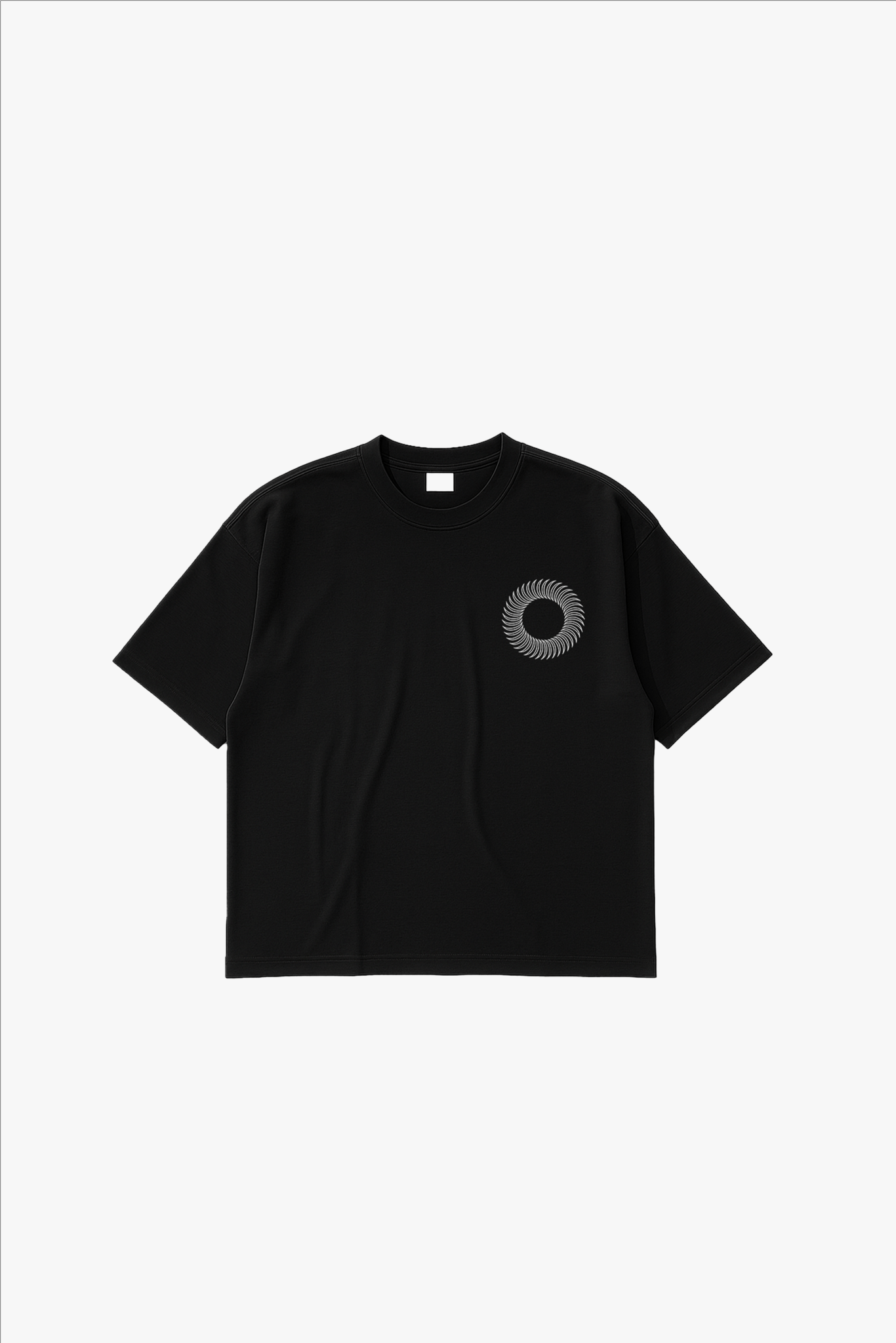 Sort Oversized Tee - Sweatshop - Gul - Alyvh
