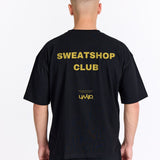 Sort Oversized Tee - Sweatshop - Gul - Alyvh