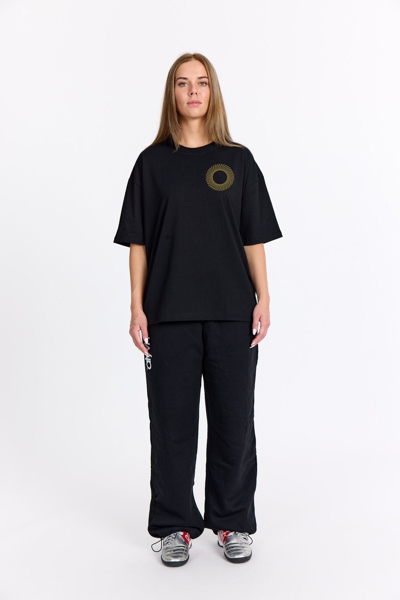 Sort Oversized Tee - Sweatshop - Gul - Alyvh